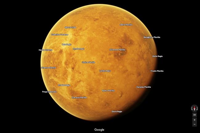 Venus en el mapa de Google Maps | GOOGLE MAPS ep venusmapagoogle maps