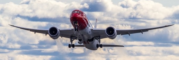 norwegian avion portada norwegian avion portada