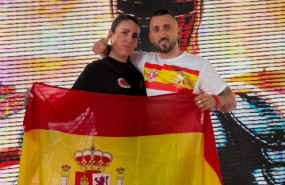 antonio esteve junto a su mujer antonio esteve junto a su mujer