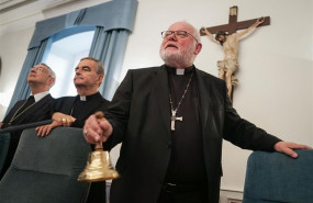 ep 23 september 2019 fulda president of the german bishops conference cardinal reinhard marx r rings