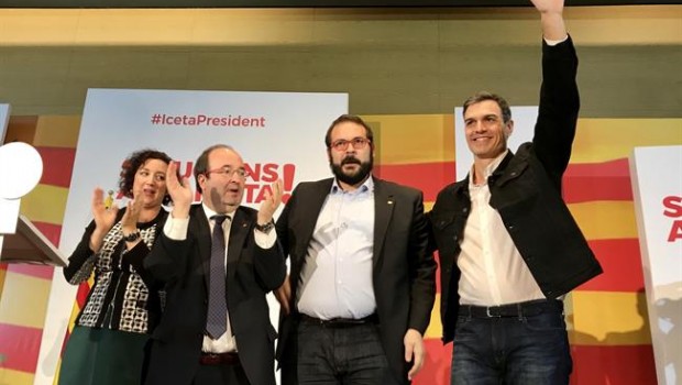 ep alicia romero miquel iceta david bote psc y pedro sanchez psoe
