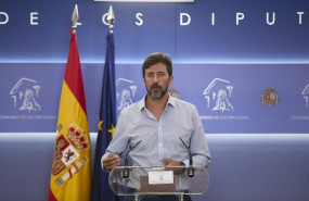 ep archivo   el diputado de galicia en comun unidas podemos por a coruna anton gomez reino en una