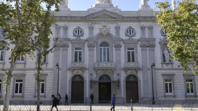Archivo - La fachada del Tribunal Supremo en Madrid. | Óscar Cañas - Europa Press - Archivo ep archivo la fachada del tribunal supremo en madrid