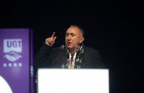 ep archivo - pepe alvarez secretario general de ugt en el 16 congreso del sindicato