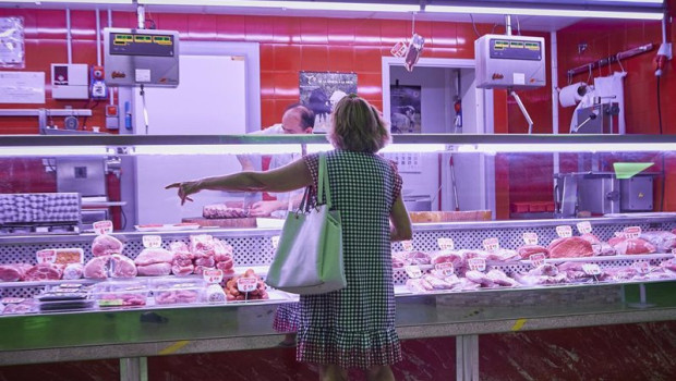 ep archivo   un estante de carne en el mercado municipal de pacifico en una imagen de archivo