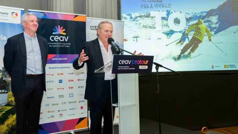 CEAV inicia su gira 2026 en Zaragoza y reúne a 80 agencias de viajes con 40 proveedores turísticos. | CEAV ep ceav inicia su gira 2026 en zaragoza y reune a 80 agencias de viajes con 40 proveedores