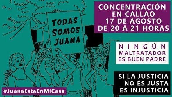 Convocatoria de la concentración en apoyo a Juana Rivas en Madrid | PLATAFORMA 7N ep convocatoriala concentracionapoyojuana rivasmadrid
