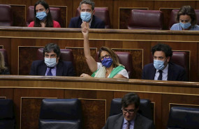 ep diputados en el hemiciclo del congreso