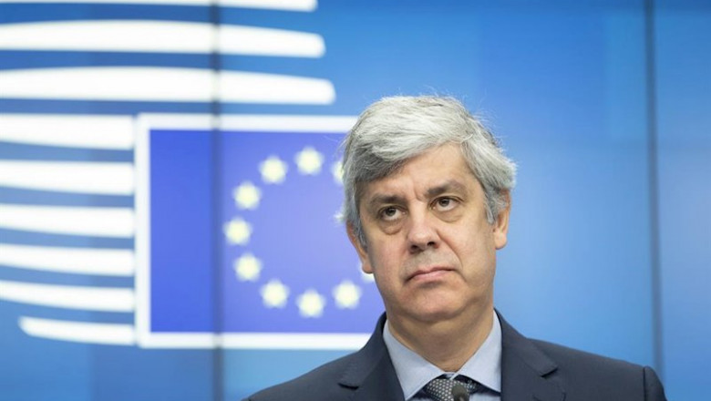Mário Centeno, ministro de Finanzas de Portugal y presidente del Eurogrupo | Zucchi Enzo/EU Council/dpa - Archivo ep dpa - attention editorial use on