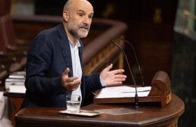 ep el diputado del bng nestor rego durante una sesion plenaria extraordinaria en el congreso de los