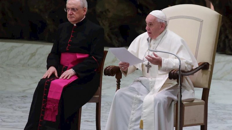 El Papa Francisco en una audiencia general | Evandro Inetti/ZUMA Wire/dpa ep el papa francisco en una audiencia general