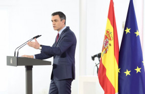 ep el presidente del gobierno pedro sanchez presentando el informe de rendicion de cuentas del