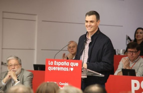 ep el presidente del gobierno y lider del psoe pedro sanchez se dirige al comite federal del partido