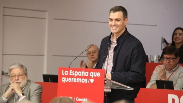 ep el presidente del gobierno y lider del psoe pedro sanchez se dirige al comite federal del partido