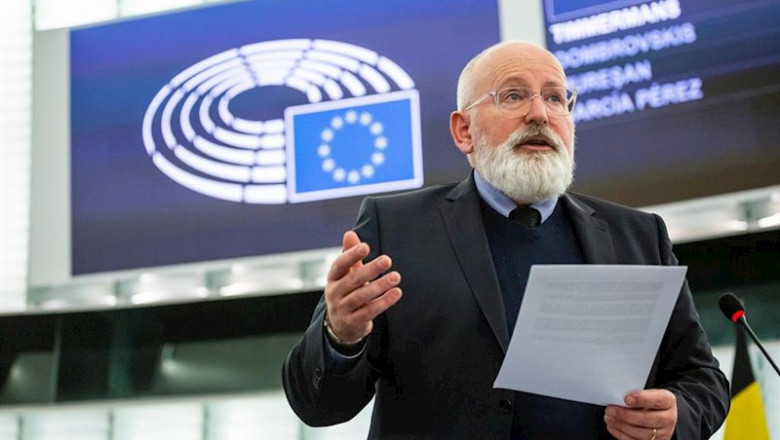 El vicepresidente primero de la Comisión Europea y encargado de Pacto Verde, Frans Timmermans | Philipp von Ditfurth/dpa - Archivo ep el vicepresidente primero de la comision europea y encargado de pacto verde frans timmermans