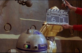 ep fotografia del rodaje de una de las peliculas de la saga star wars