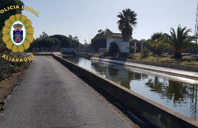 ep imagen de la zona en la que se encontraron al menor