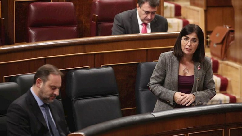 ep la ministra de politica territorial y funcion publica carolina darias en el congreso