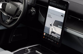 ep la nueva funcion de google chrome en un polestar 2