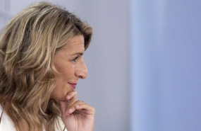 ep la vicepresidenta segunda y ministra de trabajo y economia social yolanda diaz comparece en rueda