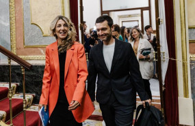 ep la vicepresidenta segunda y ministra de trabajo yolanda diaz y el ministro de derechos sociales y