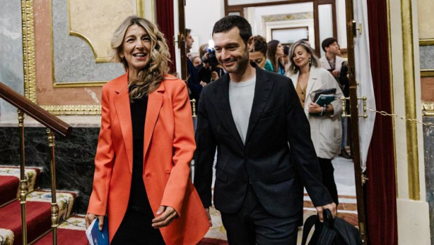 ep la vicepresidenta segunda y ministra de trabajo yolanda diaz y el ministro de derechos sociales y