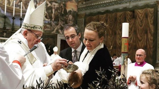 ep papa francisco bautizala capilla sixtinaenero2017