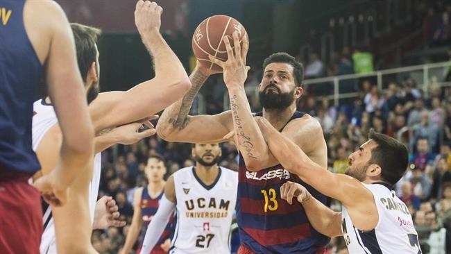 El pívot brasileño del FC Barcelona Lassa Vitor Faverani | FCB ep pivot brasilenofc barcelona lassa vitor faverani