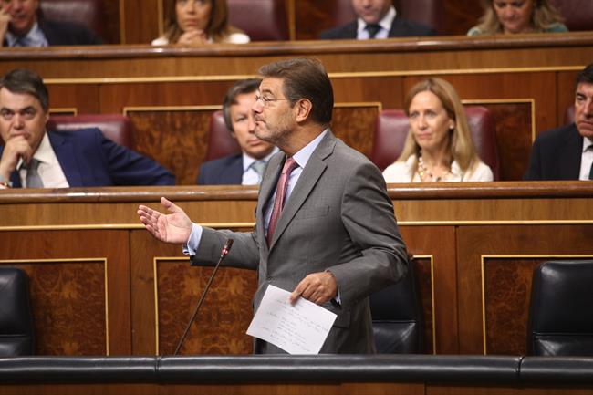 Rafael Catalá en la sesión de control en el Congreso | EUROPA PRESS ep rafael catala ensesioncontrolcongreso