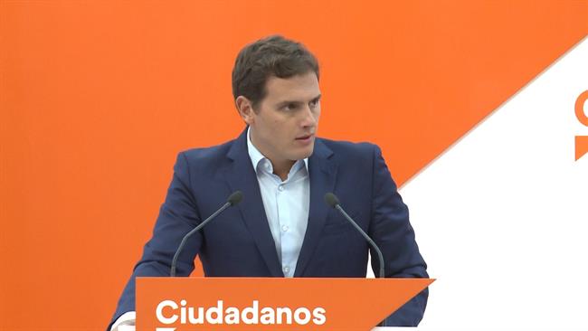 Rivera apoya a Rajoy ante el 1-O le exige que "actúe" | EUROPAPRESS ep rivera apoyarajoy1-oexige que actue