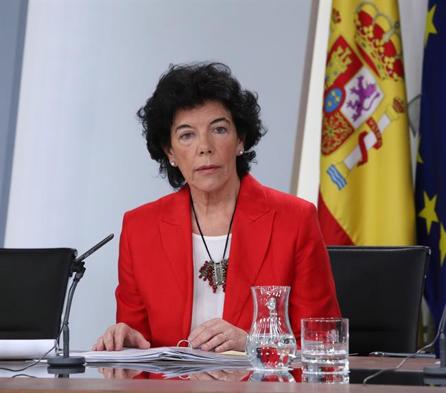 Rueda de prensa tras el Consejo de Ministros de la portavoz del Gobierno | MARTA FERNÁNDEZ/EUROPA PRESS ep ruedaprensaconsejoministrosla portavozgobierno