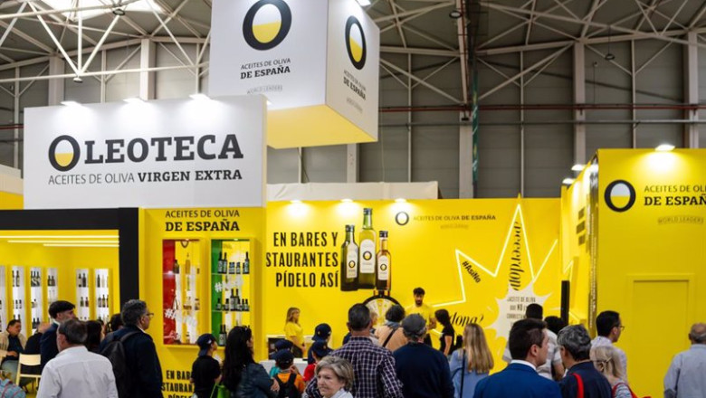 ep stand de la interprofesional del aceite de oliva en expoliva ep stand de la interprofesional del aceite de oliva en expoliva