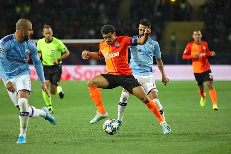 ep taison durante un partido de champions