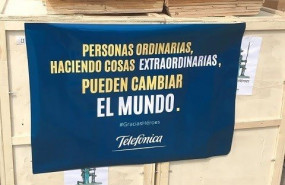 ep telefonica compra 150 toneladas de equipamiento sanitario y desarrolla la logistica para su