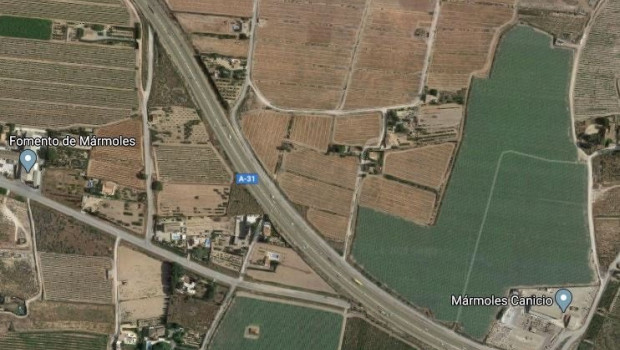 ep tramo de la a-31 en el que ha tenido lugar el accidente