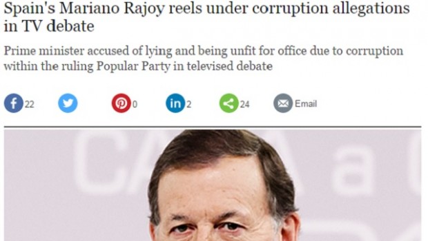 rajoy debate telegraph