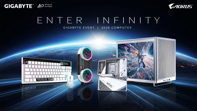 GIGABYTE EVENT Unveils the Full-Stack of New Products with "ENTER INFINITY" at COMPUTEX 2026 computex 2026 infinity series 1920x1080 kv 20260602172008