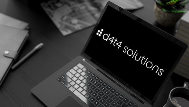 dl d4t4 solutions objectif technologie des données informatique produits numériques services fournisseur de solutions logo