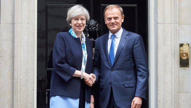 donald tusk theresa may