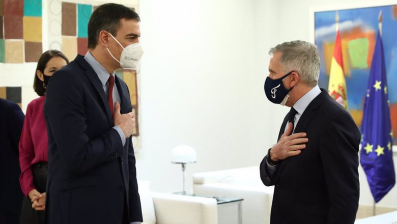 Archivo - El presidente de Ford Europa, Stuart Rowley, se ha reunido este jueves con el presidente del Gobierno de España, Pedro Sánchez | FORD - Archivo ep archivo el presidente de ford europa stuart rowley se ha reunido este jueves con el presidente