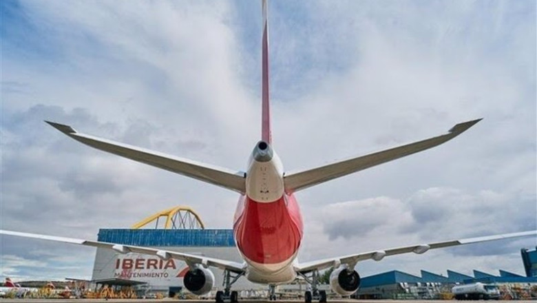 ep archivo   iberia mantenimiento revisa mas de 200 motores 180 aviones y 28000 componentes en 2024