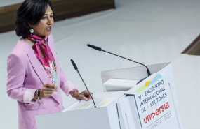 ep archivo   la presidenta del banco santander ana botin interviene durante el v encuentro