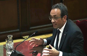 ep el exconseller de la generalitata de catalunya josep rull durante su intervencion ante el