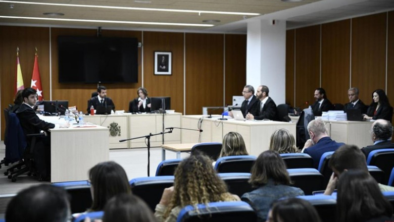 ep el juez eduardo munoz de baena en la primera vista del juicio por la destruccion de los