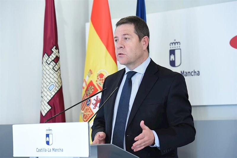 ep el presidente de castilla-la mancha emiliano garcia-page en rueda de prensa