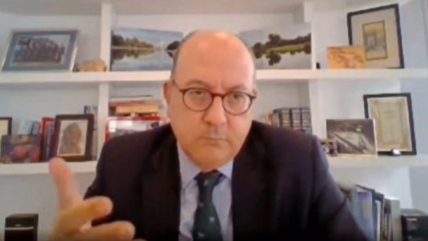 ep el presidente de la asociacion espanola de banca aeb jose maria roldan en el curso el sistema