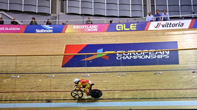 El español Abert Torres | TWITTER.COM/RFECICLISMO ep espanol abert torres
