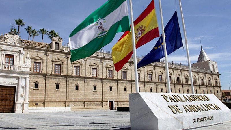 ep fachada del parlamento andaluz