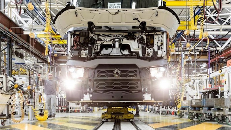 ep imagen de una factoria de renault trucks ep imagen de una factoria de renault trucks