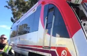 ep imagen del tren de via estrecha siniestrado cerca de cartagena